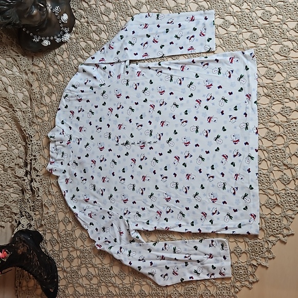 Croft and Barrow Tops - Croft and Barrow Christmas Mock Turtleneck Long Sleeved Top